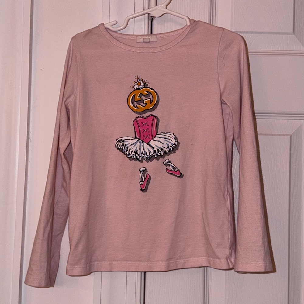 GUCCI Pink Ballerina Top